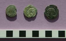 Abermagwr Roman Villa excavation - Roman coins (1)