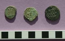 Abermagwr Roman Villa excavation - Roman coins (2)