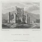 Llanthony Abbey by Capt. Robert Batty, eng 1823