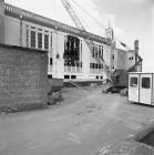 Demolition of Kings Hall, Aberystwyth, 1989