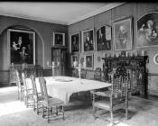 Bodrhyddan Hall dining room, 1958
