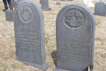 Gravestones, Slateville Cemetery, Slateville, PA