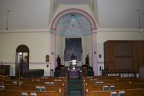 Interior of Rehoboth Welsh chapel, Delta, PA.