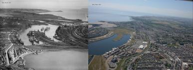 Then and now: Barry Docks