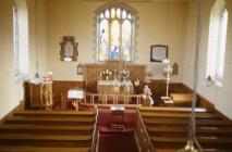 Llansantffraed Parish Church Interior 1976