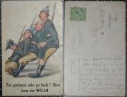 Postcards from Robert John Jones to his wife