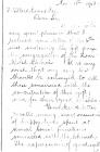 M Edwards letter thanking Zoar chapel, 1918