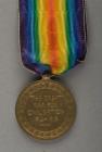 Medal awarded to Pte J. Chadwick (19972) of the...