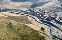 Aerial photograph of Maerdy Colliery, 1990