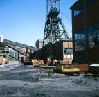 Headframe, Maerdy Colliery, 1975