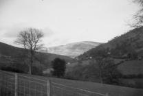 Llangollen. Fron Fawr and Tan y Fron Farm in 1960