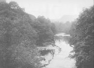 Llangollen. Pont y Brenin, Berwyn.