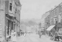 Llangollen. Castle Street