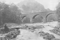 Llangollen. King's Bridge, Berwyn