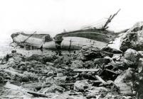 Shipwrecked on the rocks Easter Sunday 1901