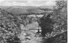 Llangollen. The Chain Bridge