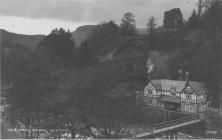 Llangollen. The Chain Bridge hotel