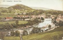 Llangollen. View from Barber's Hill