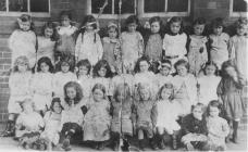 Llangollen. School children