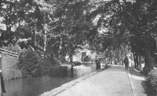 Llangollen. The canal wharf