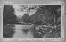 Llangollen. The river