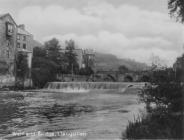 Llangollen. The Horseshoe Falls.