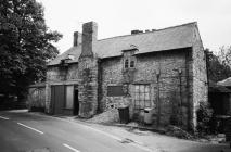 OLD GRAMMAR SCHOOL AND HEARSE SHED, RUABON