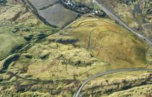 DESERTED IRON MINING VILLAGE, FFOS-Y-FRAN