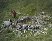 PWLL-Y-WYTHEN FACH, HUT CIRCLE