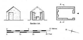 YNYSMEUDWY LENGTHMAN'S HUT, LOCK 12,...