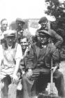 Llangollen. Road workers