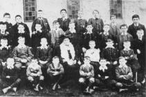 Llangollen. School children