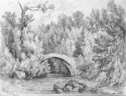 Sketch of Pont y Gwaith, by one of the Bacon...