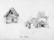 Sketch of Cwm Dare by one of the Bacon Sisters,...