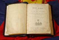 Bible which belonged to the evangelist '...