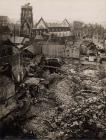 Bomb damage following the 'Three Night&...