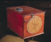 Prototype of the first secret ballot box, c. 1870