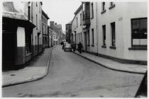 View of the High Street, Neath, 1958 (prior to...