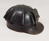 Compressed pulp miner's helmet, 1940s-1960s