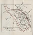 Map of the hamlet of Gellideg, c 1830