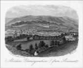 Aberdare from Abernant, 14 February 1865