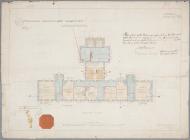 Ground plan of a proposed workhouse at Lampeter...