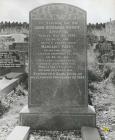 Headstone of grave removed from Capel Celyn to...