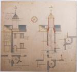 Design of the turrets of the interior of the...