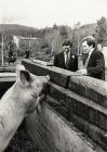 Prince Charles on a visit to the Centre of...