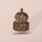 ARP Air Raid Warden's cap badge worn...