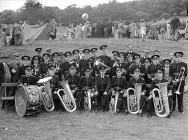 Oakley Quarry brass band at Dolgellau Folk...