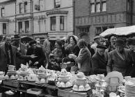 May-day Fair (Ffair Glamai) at Bala, May 1952