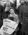 Protest held in Liverpool against the flooding...