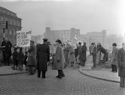 Protest held in Liverpool against the flooding...